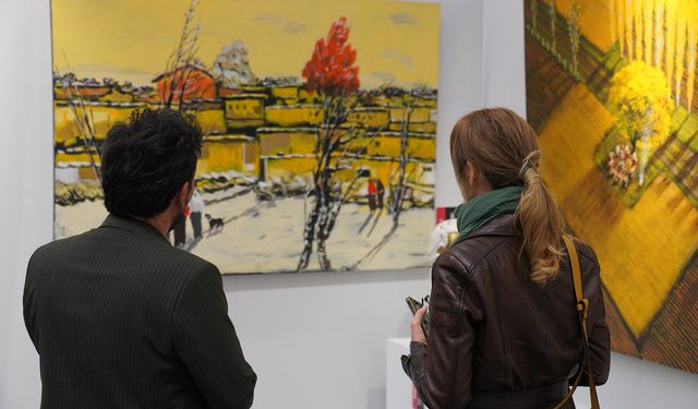 Tepebaşı’nın eserleri  Artnouva’da sergilendi