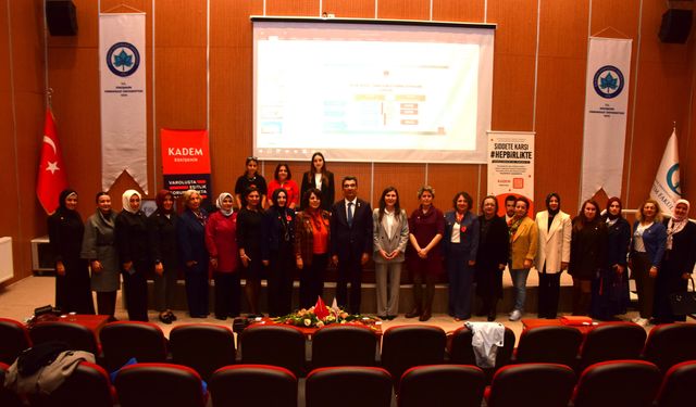 ESOGÜ’de Kadına Yönelik Şiddetle Mücadele Etkinliği Düzenlendi