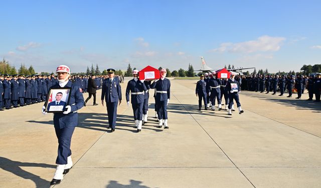 Gürcistan’da Düşen Askerî Uçağın Şehitleri Eskişehir’e Getirildi