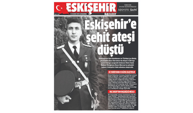 Eskişehir’e şehit ateşi düştü