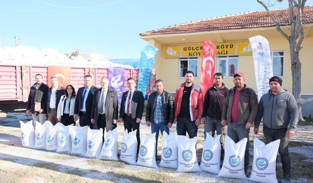 KIRSALDA TARIMA BÜYÜK DESTEK