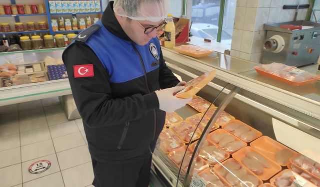 Odunpazarı’nda Artan Zehirlenme Vakaları Üzerine Market ve Gıda İşletmelerine Denetim