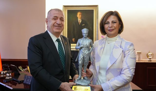 ZAFER PARTİSİ GENEL BAŞKANI ÖZDAĞ’DAN BAŞKAN ÜNLÜCE’YE ZİYARET