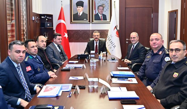 İl Güvenlik ve Asayiş Koordinasyon Toplantısı Yapıldı