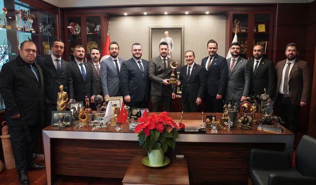 Başkan Ataç’tan ESMİAD’a Hayırlı Olsun Ziyareti