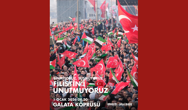 Filistin için sessizliği bozanların yürüyüşü: 1 Ocak’ta Galata’da "Buradayız"