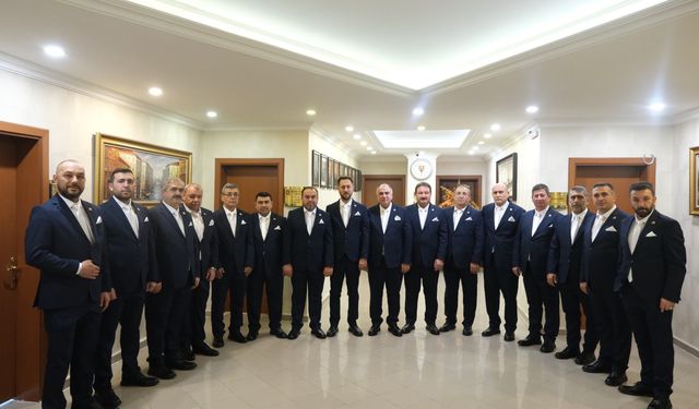 Şoförler Odası’nda Başkan Ağır adaylığını açıkladı