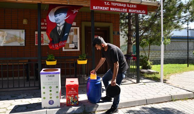 Tepebaşı Belediyesi 2025’te 6 milyon 433 bin kilo atığı geri dönüştürdü