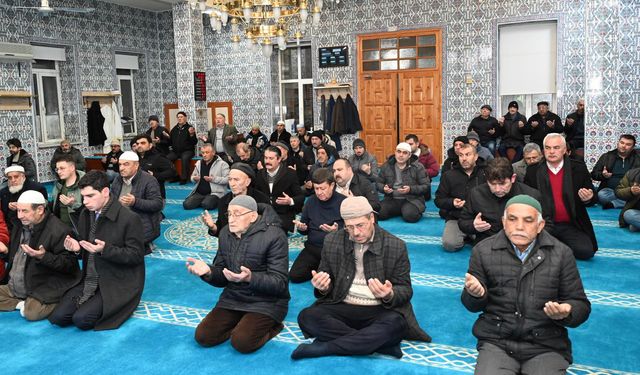 İnönü’de yeni yıla sabah namazıyla başlandı