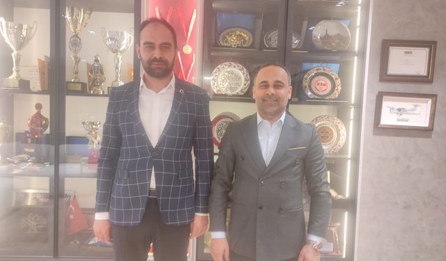Mürsel Çavdar Yıldırım'ı ziyaret etti