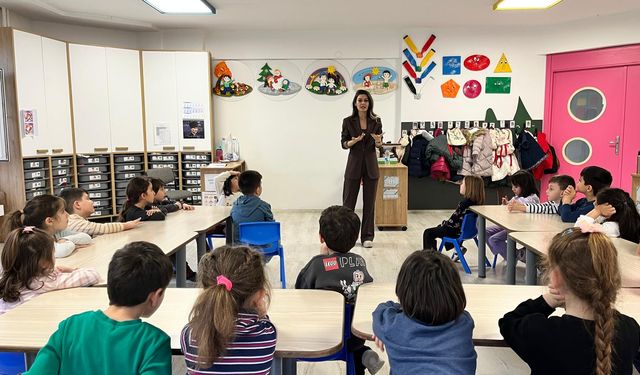 Çocuklar çevri eğitimi aldı