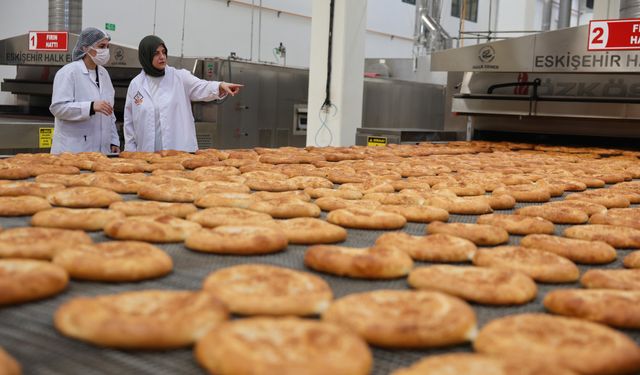 Eskişehir'de halk pide güvenle sofralarda