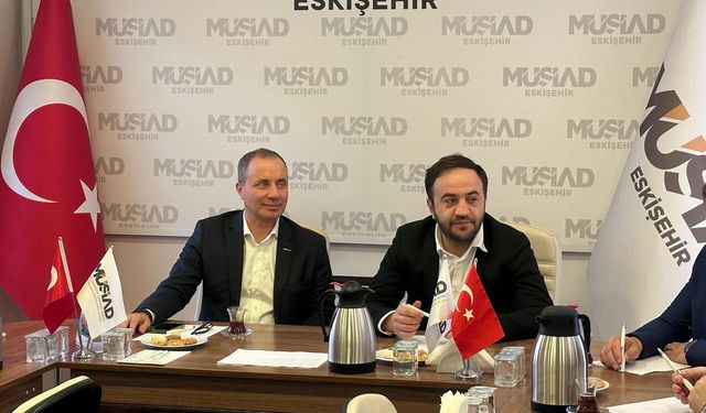 MÜSİAD Ankara’dan Eskişehir’e iş birliği ziyareti