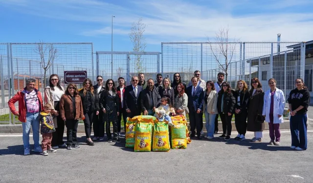 Medya 26 Grup'tan Büyükşehir Hayvan Bakımevi’ne Anlamlı Ziyaret
