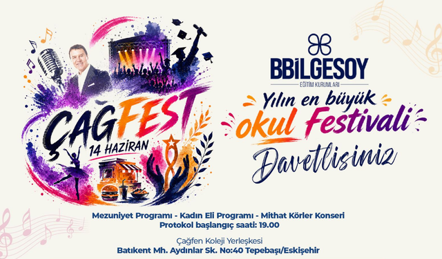 Yılın en büyük okul festivali ÇAĞFEST