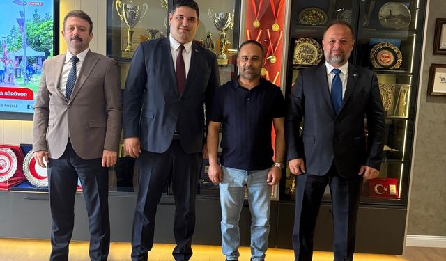 Erbaplar Yönetimi'nden Yıldırım'a ziyaret