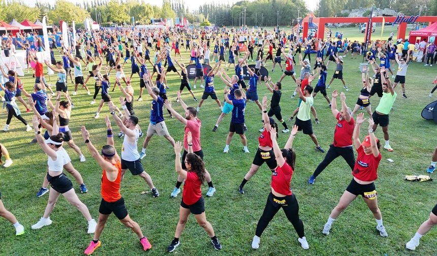Eskişehir'de spor var, mutluluk var!