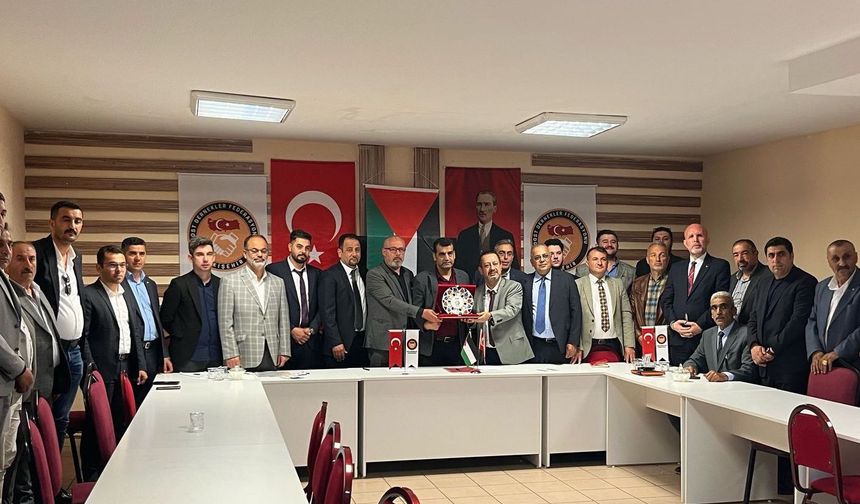 Eskişehir Dost Dernekler Federasyonu ile Filistinli İş İnsanları Arasında İş Birliği Protokolü