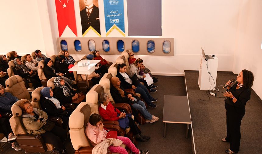 Tepebaşı'nda kadın sağlığı konuşuldu