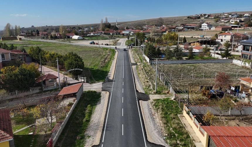 ALINCA-EMİRCEOĞLU YOLU YENİLENEREK HİZMETE AÇILDI