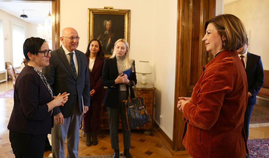 Başkan Ünlüce’den Ankara’da Diplomasi Trafiği