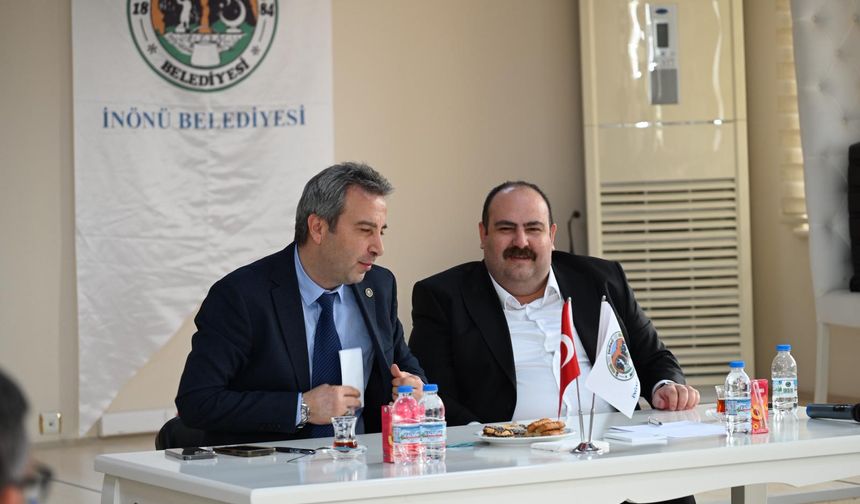 İnönü’de çiftçiler için su ve tarım masaya yatırıldı