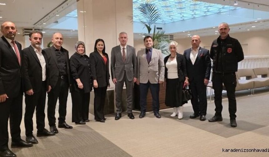 Eskişehir Karadenizliler Derneği Ankara’da Temaslarda Bulundu