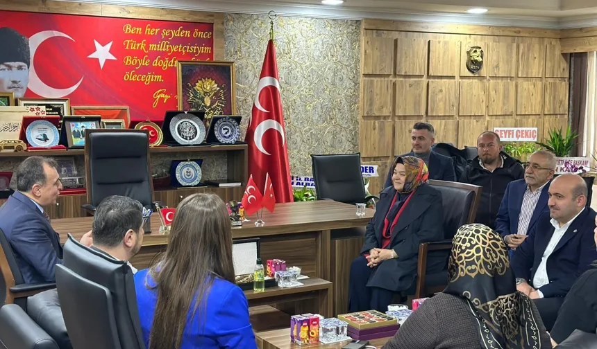 Ayşen Gürcan Eskişehir'de Siyasi ve Akademik Temaslarda Bulundu