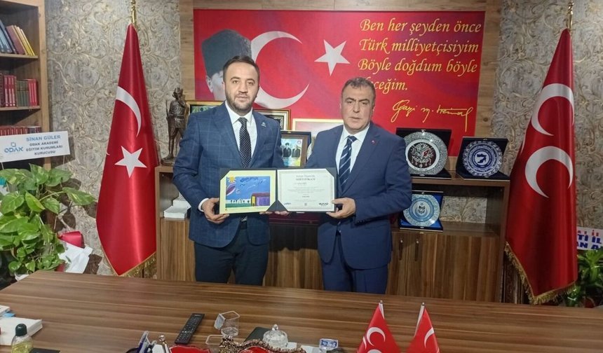 Eskişehir Heyetinden MHP İl Başkanı Sezer’e Ziyaret