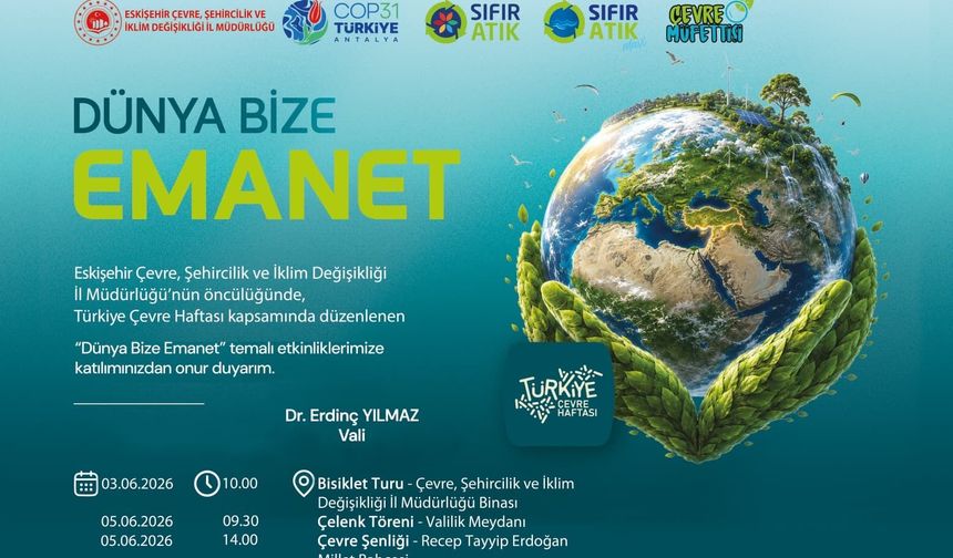 Eskişehir’de Çevre Haftası Başlıyor