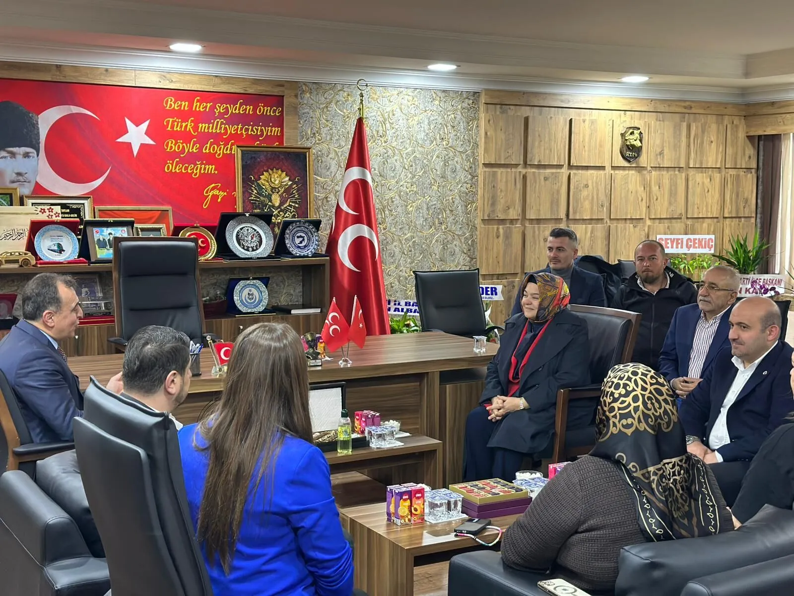 Ayşen Gürcan Eskişehir'de Siyasi ve Akademik Temaslarda Bulundu