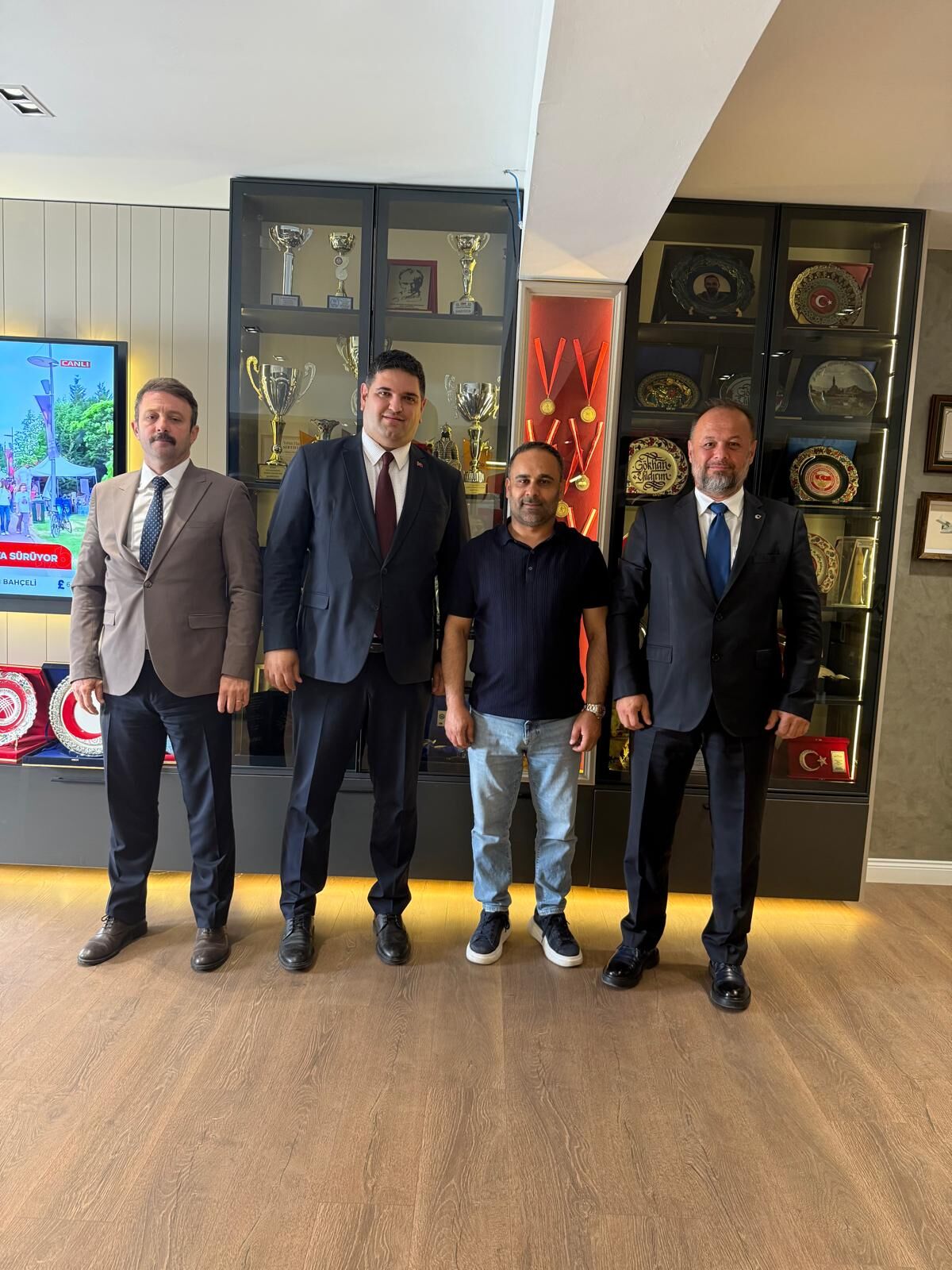 Erbaplar Yönetimi'nden Yıldırım'a ziyaret